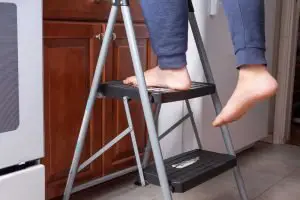 step ladder for kitchen